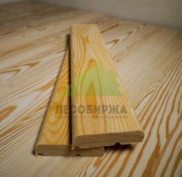Наличник из лиственницы гладкий сорт Экстра 80x15x4000