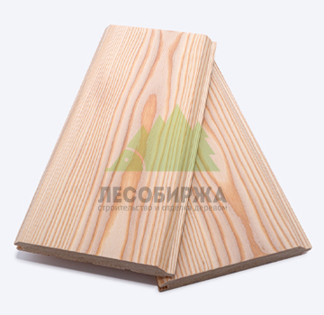 Имитация бруса из лиственницы сорт ЭКСТРА 140x20x3000