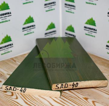 Крашеный планкен из лиственницы SAD-40 (лак Teknos)