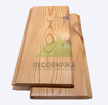 Термированная имитация бруса из ангарской сосны BC 145х18х2500