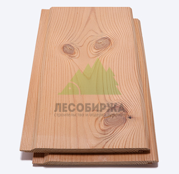 Имитация бруса 175x20x6000 сорт ВС из термососны карельский профиль