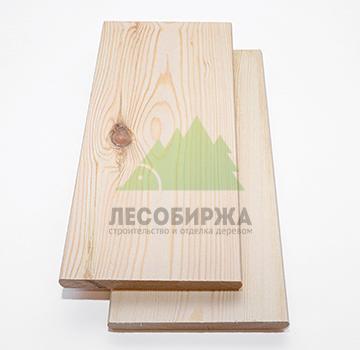 Заборная доска из прямого планкена Сосна 145х20 сорт AB