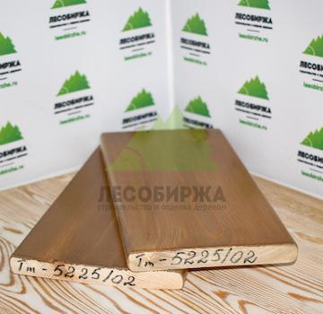 Крашеный планкен из лиственницы TМ-5225/02 (лак Teknos)
