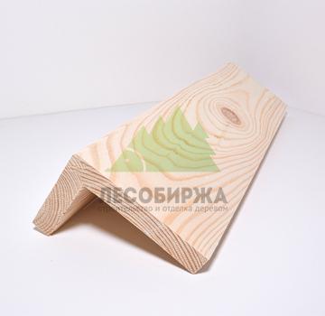 Фальшбалка из сосны гладкая Г-образная сорт А 150x200