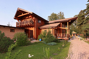Реставрация и покраска фасада 485 м2 гидромаслом Renner в КП Никологорское