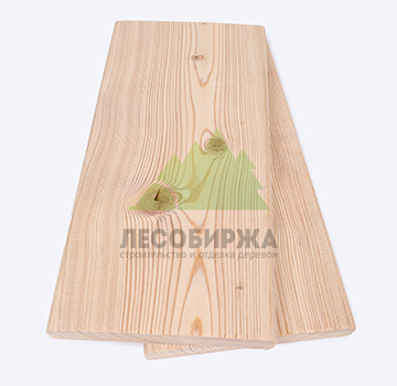 Планкен из лиственницы прямой сорт ВС (С) 140x20x4000