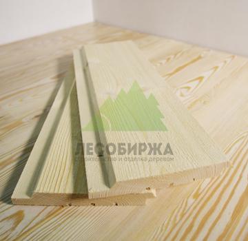 Тонкопильный финский сайдинг из хвои UYV сорт АВ 140x20x6000
