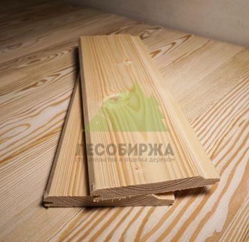 Евровагонка из сосны сорт АВ 96x12,5x3000