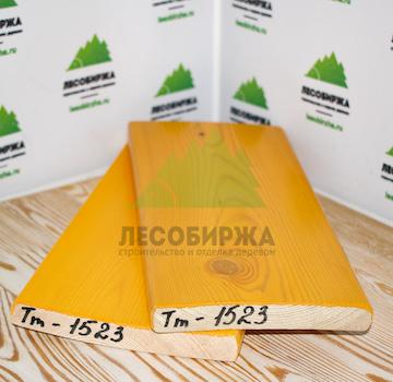 Крашеный планкен из лиственницы TМ-1523 (лак Teknos)