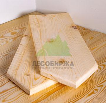 Штакетник из сосны 145x20 треугольник сорт ВС