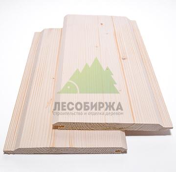 Имитация бруса из хвои сорт АВ карельский профиль 175x20x6000