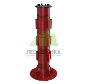 Регулируемая огнеупорная опора HILST Lift F 385-530 мм + увеличитель высоты