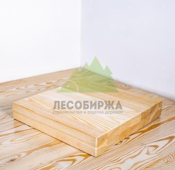 Мебельный щит массив из лиственницы 600/40/3000