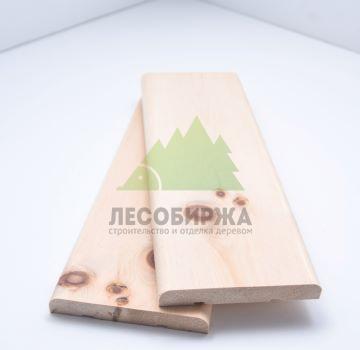 Наличник из сосны гладкий сорт АВ 100x15x3000