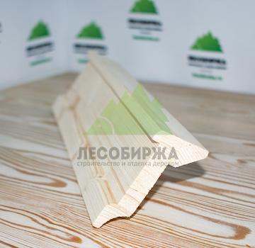 Напольный плинтус из сосны 70х3000 АВ