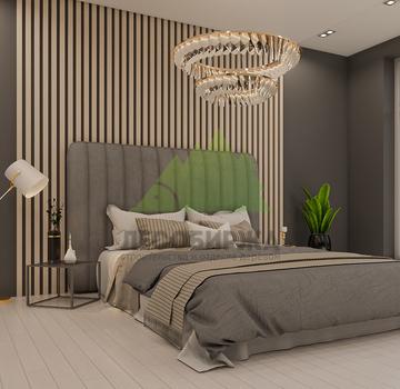 Рейки из МДФ крашеные эмаль 60х40х2800