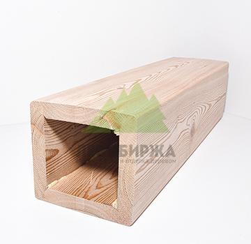 Фальшбалка из лиственницы гладкая О-образная сорт АВ 250x300x250x300
