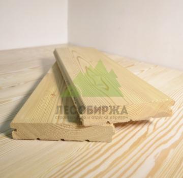Доска пола из лиственницы сорт АВ (В) 115x28x5000