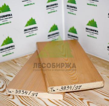 Крашеный планкен из лиственницы TM-3934/97 (лак Teknos)