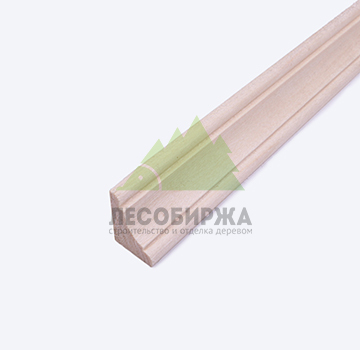 Галтель из осины гладкая сорт Экстра 25x2300