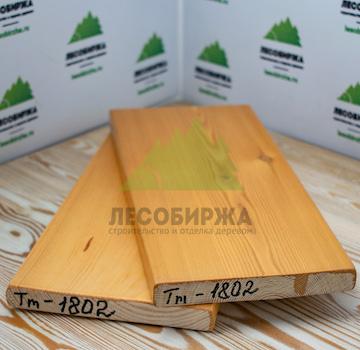 Крашеный планкен из лиственницы TM-1802 (лак Teknos)