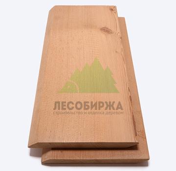 Планкен из термососны скошенный сорт АВ 140х18х5000